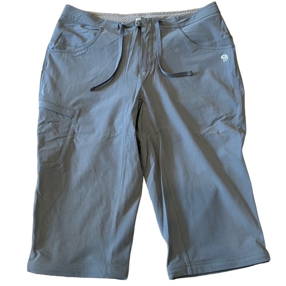 Mountain Hardwear Women's Lightweight Cargo Capris Gray Size 8/32